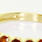 Stunning Ladies 14K Yellow Gold U Prong Half Eternity Garnet Ring Band