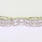 Stunning Ladies 14k White Gold Double Row Tennis Bracelet Cubic Zirconia Stones