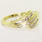 Gorgeous Ladies 10K Yellow Gold Vintage Estate Diamond Anniversary Ring