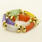 Charming Ladies 14K Yellow Gold Multi Colored Jade Bracelet