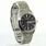 Handsome Men's Seiko Silver Tone Stainless Steel Watch #SGF719 Black Face