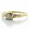 Stunning Ladies Vintage 14K Yellow Gold Round Diamond Engagement Ring Solitaire 