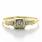 Stunning Ladies Vintage 14K Yellow Gold Round Diamond Engagement Ring Solitaire 