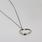 Authentic Tiffany & Co. 925 Sterling Silver 925 Elsa Peretti Open Heart Pendent Necklace 