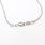 Charming Ladies Vintage 14K White Gold Pearl Necklace 