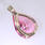 Gourgeous Yellow Gold 14K Pink Quartz  Ladies Jewelry Set