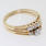 Beautiful 14K Yellow Gold Ladies Diamond Wedding Ring