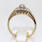 Beautiful 14K Yellow Gold Ladies Diamond Wedding Ring