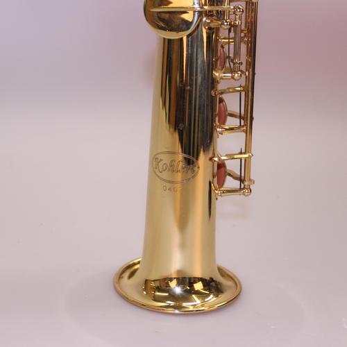 Kohlert Soprano Saxophone Sax 0407 Straight Neck Body WHard Case