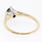 Classic Ladies 14k Yellow Gold Solitaire Diamond Engagement Ring Jewelry