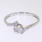 Striking White Gold 10K Ladies Diamond Ring