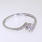 Striking White Gold 10K Ladies Diamond Ring