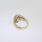 Mesmerizing 14K Yellow Gold Diamond Wedding Set Jewelry