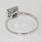 Stunning 14k White Gold Diamond Engagement Ring Jewelry