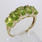 Charming Ladies 10K Yellow Gold Peridot Ring Jewelry