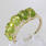 Charming Ladies 10K Yellow Gold Peridot Ring Jewelry