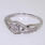 Darling Ladies 10K White Gold Diamond Ring Jewelry