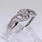 Darling Ladies 10K White Gold Diamond Ring Jewelry