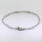 Sparkling Ladies 10k White Gold Diamond Bracelet Jewelry