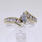 Scintillating Ladies 14K Yellow Gold Diamond Engagement Ring Jewelry