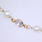 Classic 14K Yellow Gold 19" White Pearl and Zirconia Necklace Jewelry