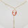 Graceful Ladies 14k Yellow Gold Cultured Freshwater Pearl and Cameo Necklace Jewelry