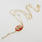 Graceful Ladies 14k Yellow Gold Cultured Freshwater Pearl and Cameo Necklace Jewelry