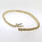 Classic Ladies 10K Yellow Gold Diamond Tennis Bracelet Jewelry