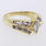 Mesmerizing Ladies 14K Yellow Gold Diamond Ring Jewelry