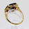 Heirloom-Quality Ladies 10K Yellow Gold Tourmaline and Diamond Ring Jewelry