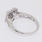 Scintillating Ladies 14K White Gold Diamond Engagement Ring Jewelry