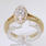 Stunning Ladies 14K Yellow Gold Diamond Right Hand Ring Jewelry