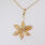 Delightful Ladies 14K Yellow Gold Garnet and Diamond Pendant and Chain Jewelry