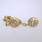 Divine Ladies 14K Yellow Gold Diamond Drop Earrings Jewelry