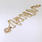 Lovely Ladies 14K Yellow Gold Diamond Heart Pendant and Chain Jewelry