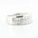 Exquisite Solid Platinum Princess Baguette Diamond Womens Anniversary Ring