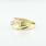 Beautiful 14K Yellow Gold Round Diamond Ladies Wedding Band Ring