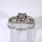 Vintage Art Deco 14K White Gold Diamond 1/4CTW Ornate Solitaire Engagement Ring 