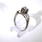 Vintage Art Deco 14K White Gold Diamond 1/4CTW Ornate Solitaire Engagement Ring 