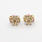 Retro Vintage 14K Yellow Gold Multi-Colored 5.00CTW Gemstones Earrings 