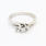 Exquisite Ladies 14K White Gold Diamond 0.50CTW LoveStory Engagement Ring Jewelry