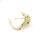 Scintillating Ladies 14K Yellow Gold Vintage Diamond 1.00CTW Earrings Jewelry