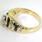 Stunning Ladies 18K Yellow Gold Marquise Diamond Spinel 1.00CTW Right Hand Ring