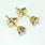 Charming Ladies 14K Yellow Gold Diamond 0.40CTW Stud Earrings Jewelry