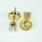 Charming Ladies 14K Yellow Gold Diamond 0.40CTW Stud Earrings Jewelry