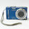 Blue  Panasonic Lumix DMC ZS7 12.1 MP GPS Digital Camera with carrying case