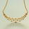 Retro Vintage Estate 18K Yellow Gold Diamond 1.65CTW 16" Choker Necklace Jewelry