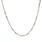 Lustrous 925 Sterling Silver Figaro 19" Chain Jewelry 