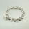 Sterling Silver 925 Lady's Cable Chain Link Matching Set Bracelet Necklace