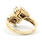 Exquisite Ladies 14K Yellow Gold Diamond 1.75CTW Wedding Ring Jewelry Set